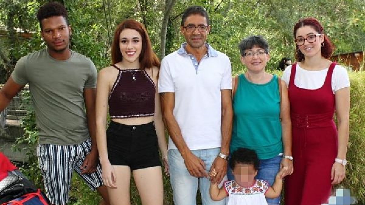 Lucía (a la derecha de la imagen) falleció el mismo día del accidente, en febrero de 2018. ECB