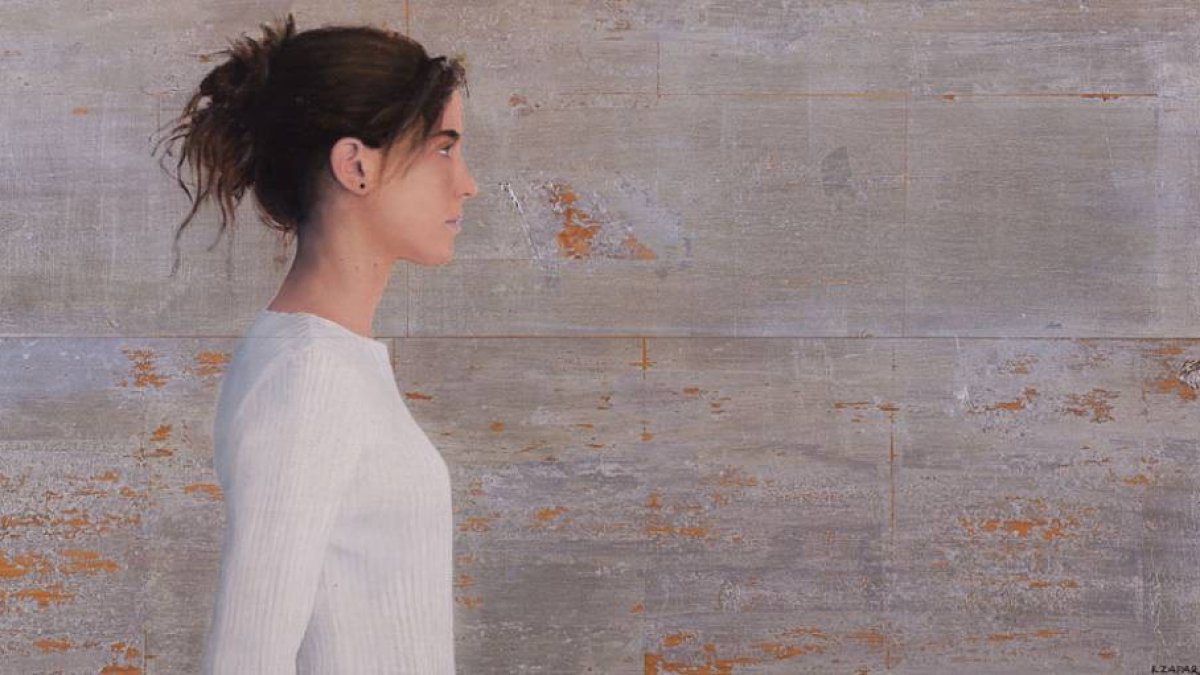 ‘Cristina’, óleo con pan de plata, de Rodrigo Zaparaín, seleccionada en el concurso.-