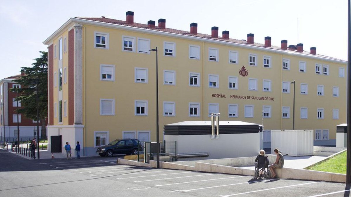 El hospital San Juan de Dios de Burgos.