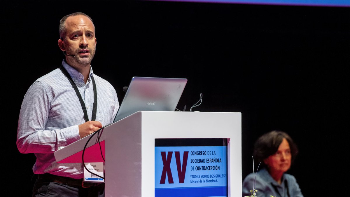 Imagen de la primera jornada del congreso de contracepción. SANTI OTERO