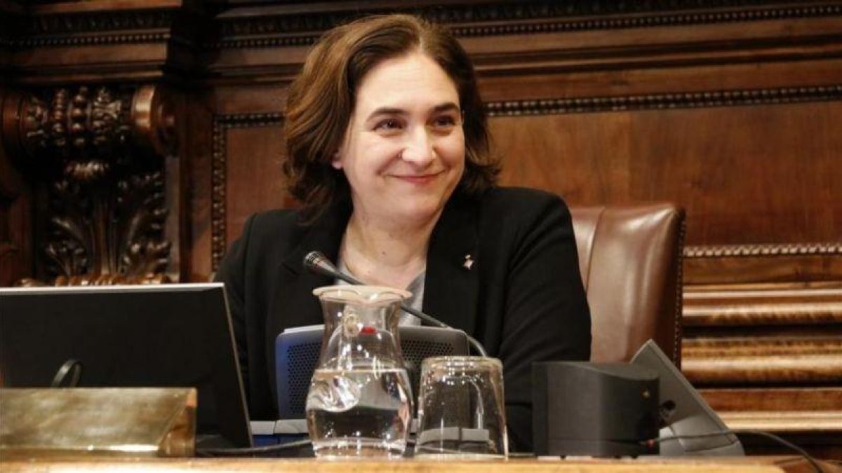 Ada Colau en una imagen de archivo.-ALEIX FREIXAS