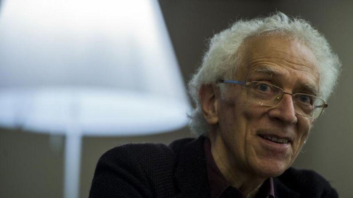 Txvetan Todorov, en el auditorio de La Pedrera, en Barcelona, en el 2014.-JORDI COTRINA
