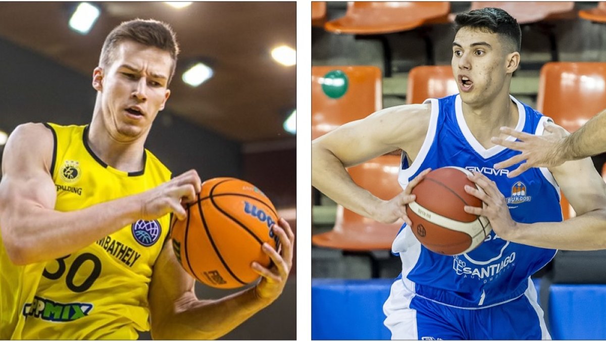 Adam Somogyi y Gonzalo Corbalán, en acción durante la temporada ya finalizada. BCL / SANTI OTERO