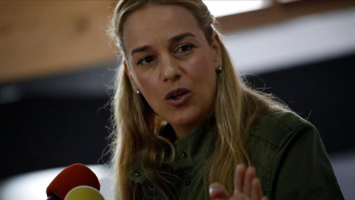 Lilian Tintori.-REUTERS / ANDRES MARTINEZ CASARES