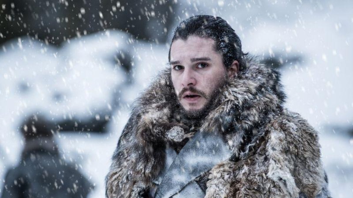 El actor Kit Harington interpretando a Jon Nieve en Juego de tronos-HBO /AP