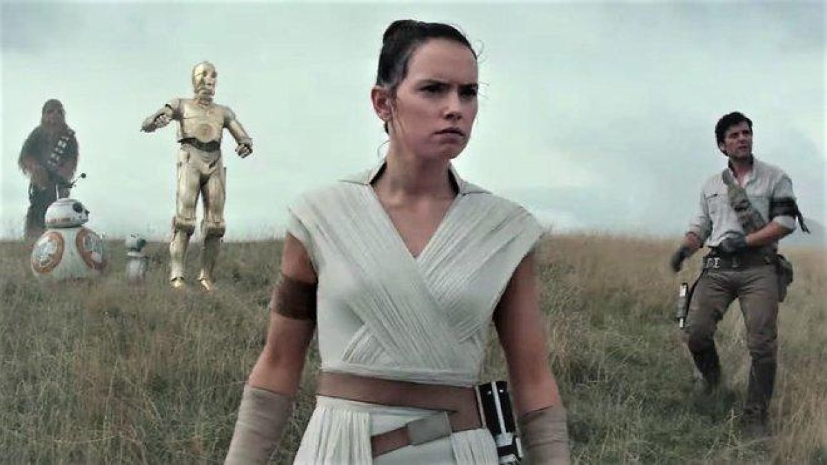 Una imagen del tráiler de ’Star wars 9: The rise of Skywalker’-