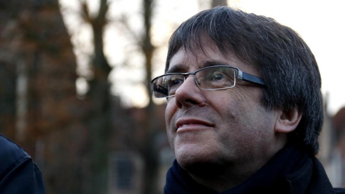 El expresident Carles Puigdemont defiende no poder renunciar a la unilateralidad si el Estado no renuncia a la suya.-BLANCA BLAY (ACN)