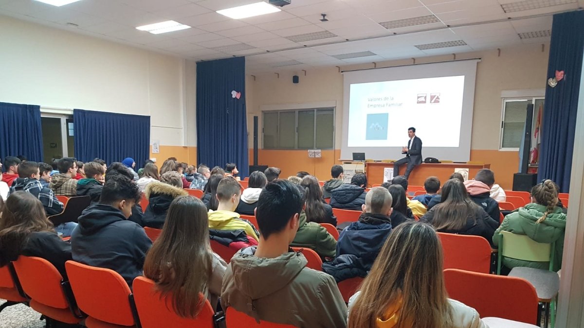 Alberto de la Calle en el Juan Martín el Empecinado de Aranda. / EMPRESA FAMILIAR