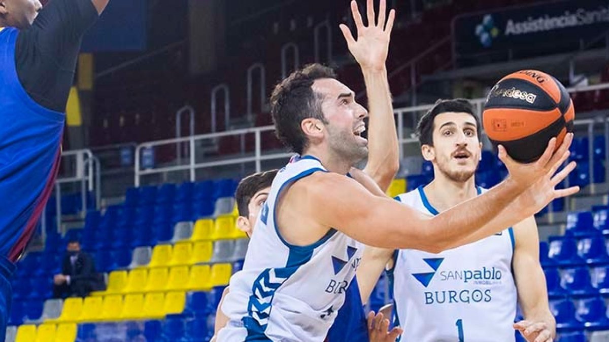 Benite fue el máximo anotador del Hereda San Pablo en el choque de ayer en el Palau Blaugrana contra el Barça. ACB PHOTO