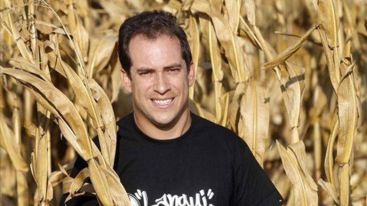 El rapero y actor Juan Manuel Montilla, El Langui.-Foto: AGUSTÍN CATALÁN