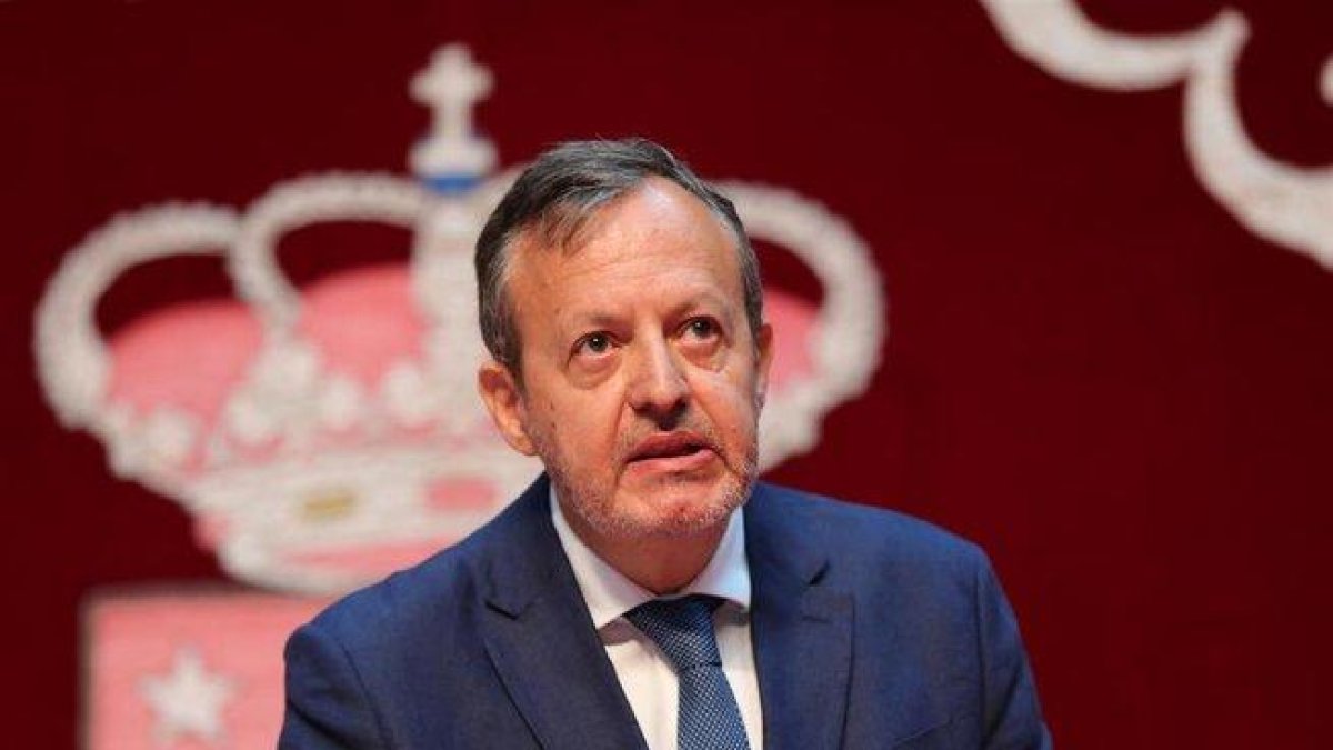 El consejero de Políticas Sociales, Familias y Natalidad de la Comunidad de Madrid, Alberto Reyero.-EUROPA PRESS