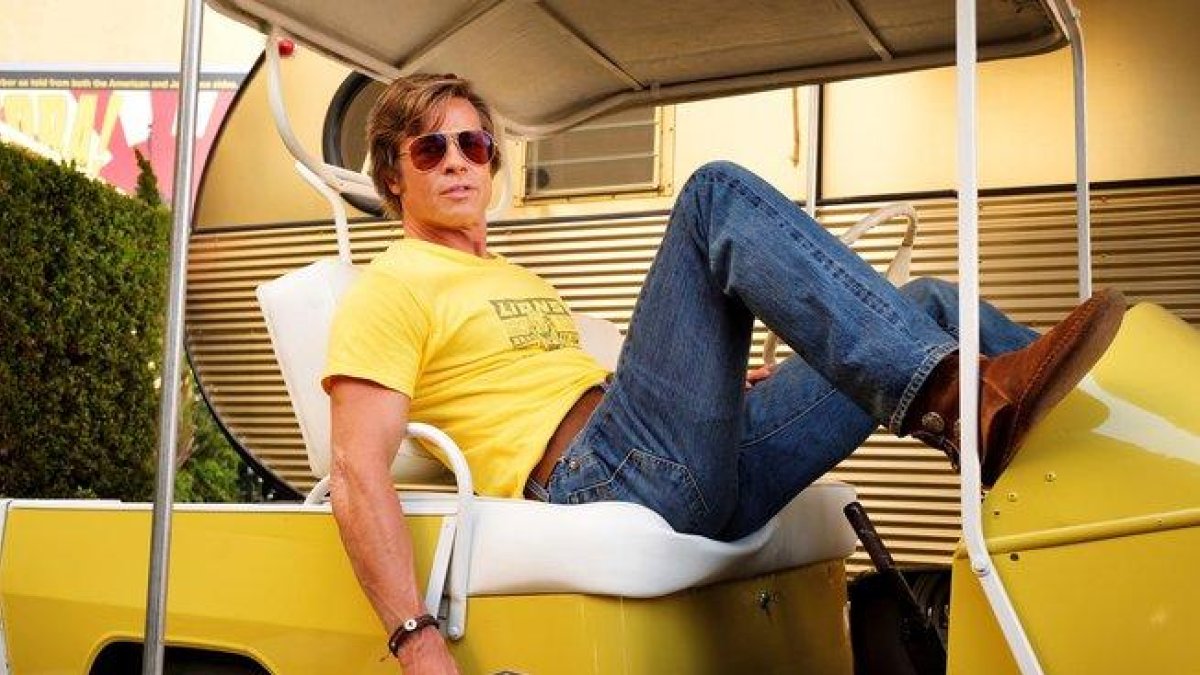 Pitt, en el filme de Tarantino Once Upon a Time in Hollywood.-EPA/CANNES FILM FESTIVAL