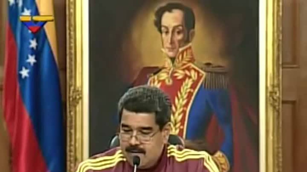 Comparecencia del presidente venezolano, Nicolás Maduro, en TV en que atacó a Felipe González de quien dijo que 