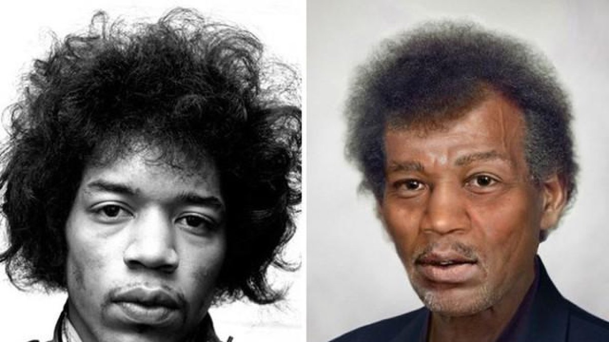 Jimi Hendrix ( 72 años).-