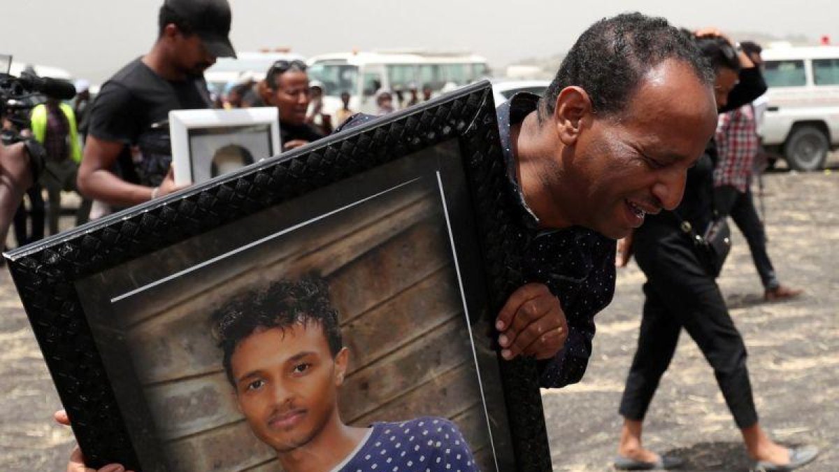 Retrato de Yared Getachew, el piloto del avión de Ethiopian Airlines.-REUTERS