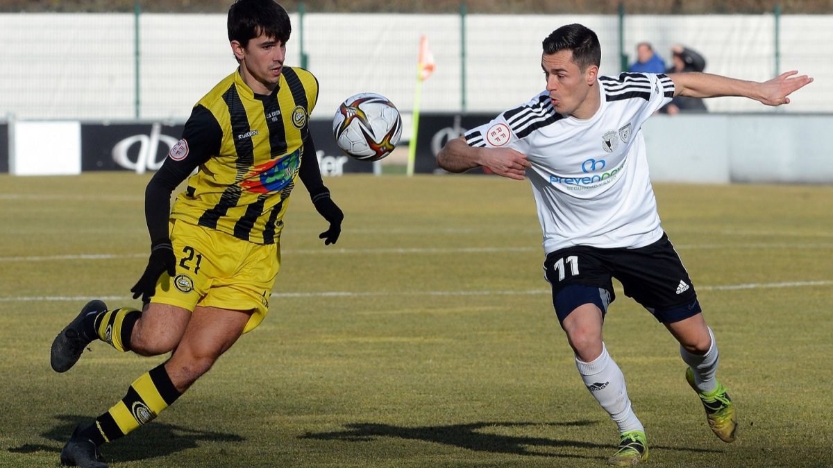Nacho Heras, durante un partido. TOMÁS ALONSO