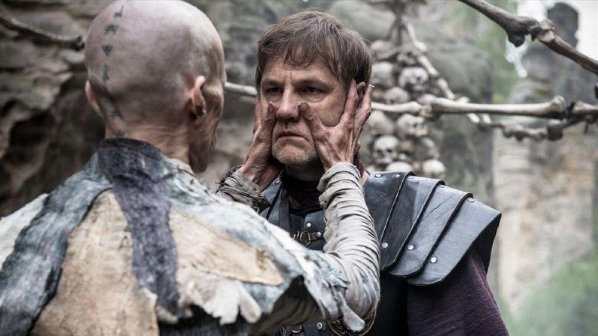 Mackenzie Crook (izquierda) y David Morrissey, en la serie Britannia, que la plataforma HBO estrena en enero.-AAQ ASTANISLAV HONZIK