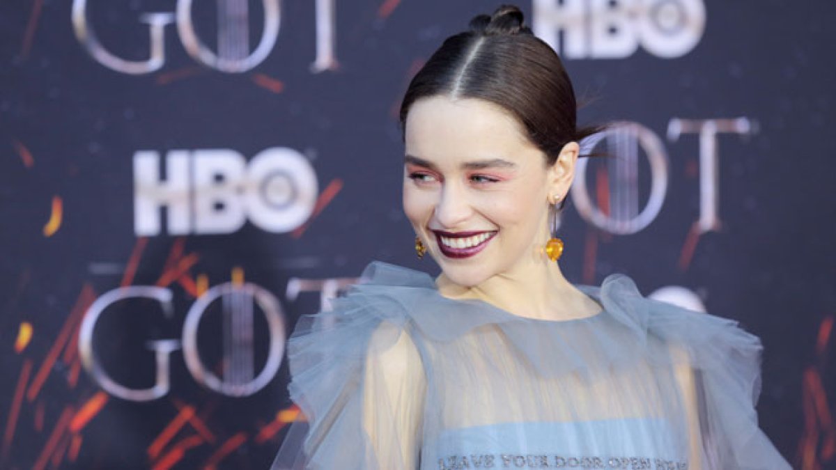 Estreno de la última temporada de Juego de tronos en Nueva York. En la imagen, Emilia Clarke.-CAITLIN OCHS/ REUTERS