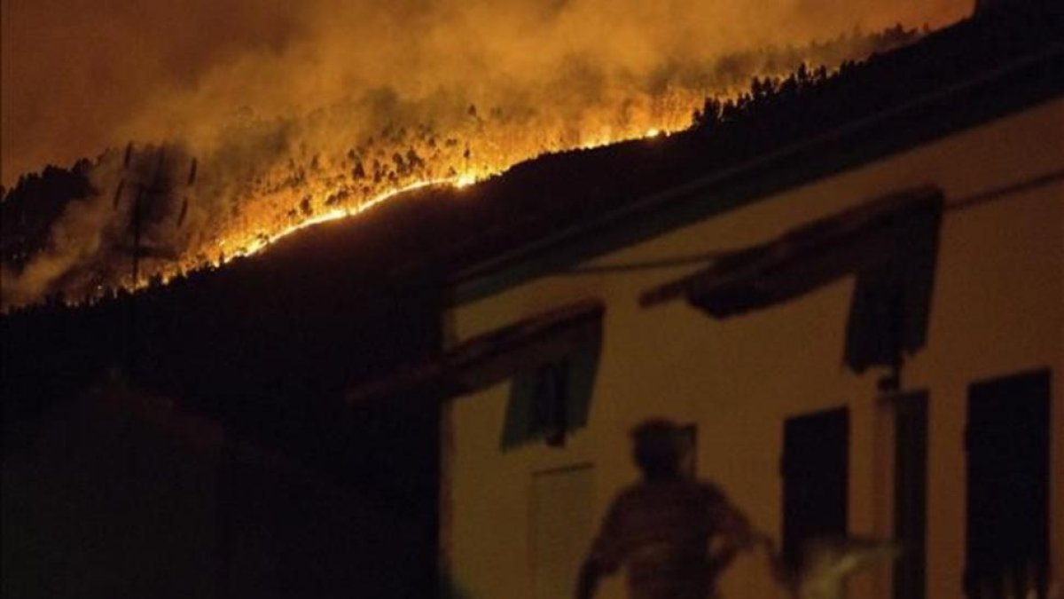 Las llamas han arrasado casas y bosques enteros.-AP / ARMANDO FRANCA