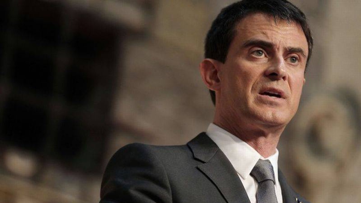 El Primer Ministro, Manuel Valls, durante un discurso del pasado mes de febrero.-Foto: CHARLY TRIBALLEAU / AFP