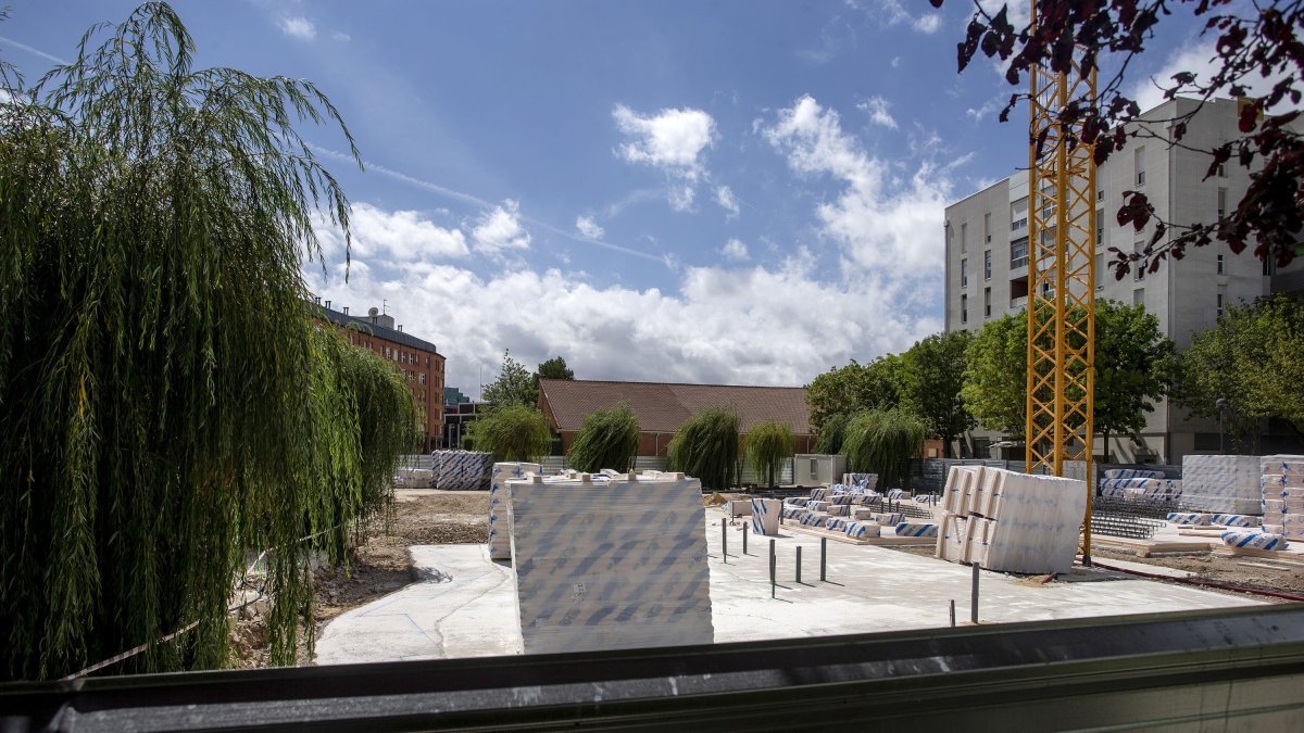 La próxima semana comenzará la cimentación del edificio según el plan de los trabajos. SANTI OTERO