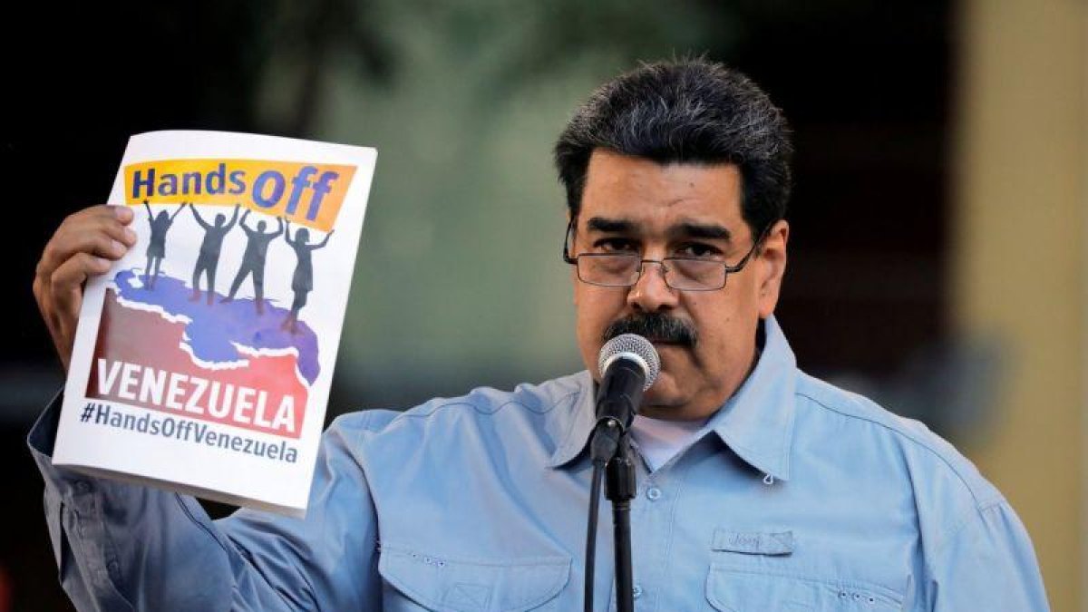 El presidente de Venezuela, Nicolas Maduro, quiere paz para su país.-CARLOS BARRIA / REUTERS