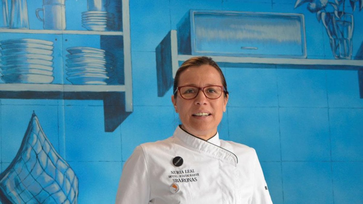 Nuria Leal, presidenta de los hosteleros de Aranda.-ECB