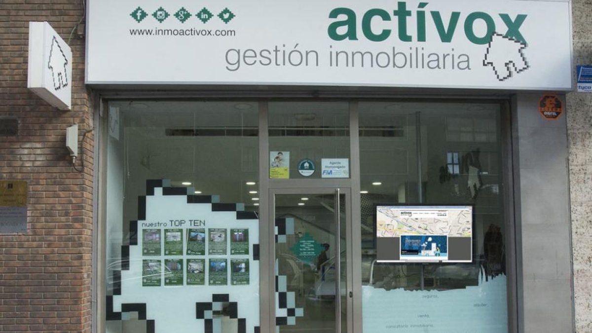 Inmobiliaria ACTÍVOX tiene su sede en la Avenida de la Paz, número 8.-RAÚL G. OCHOA