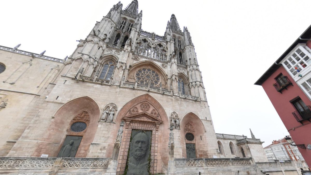 Recreación de las puertas de la Catedral. ECB