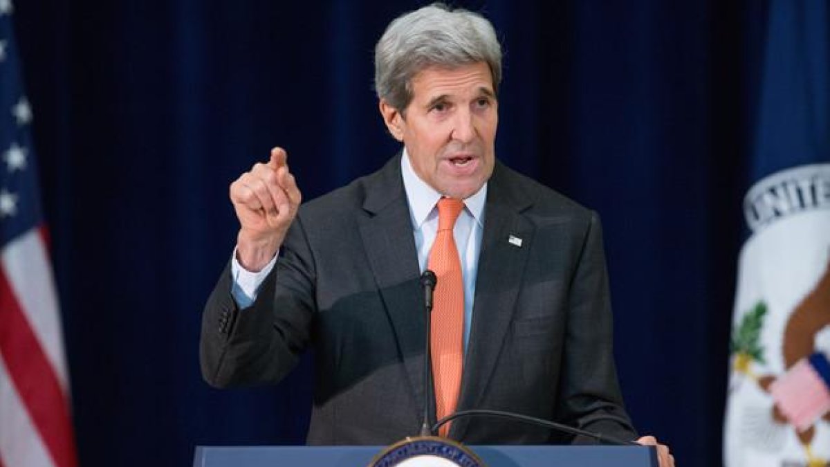 El secretario de Estado de EEUU, John Kerry.-AP / ANDREW HAMIK