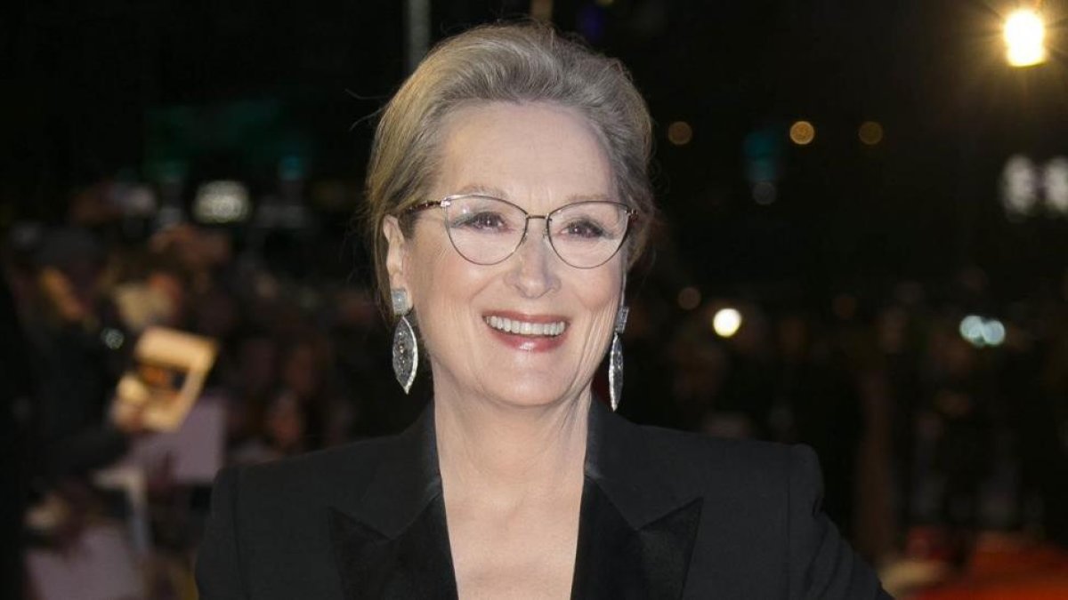 Meryl Streep, en el 'set' de rodaje de 'Los archivos del Pentágono' junto al director Steven Spielberg (Izquierda) y al actor Tom Hanks-/NIKO TAVERNISE