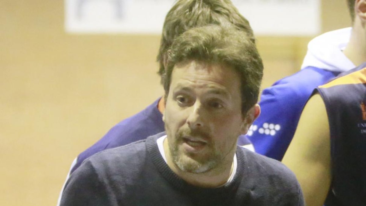 José Luis Cubillo, durante su primera etapa en el UBU Tizona.-RAÚL OCHOA