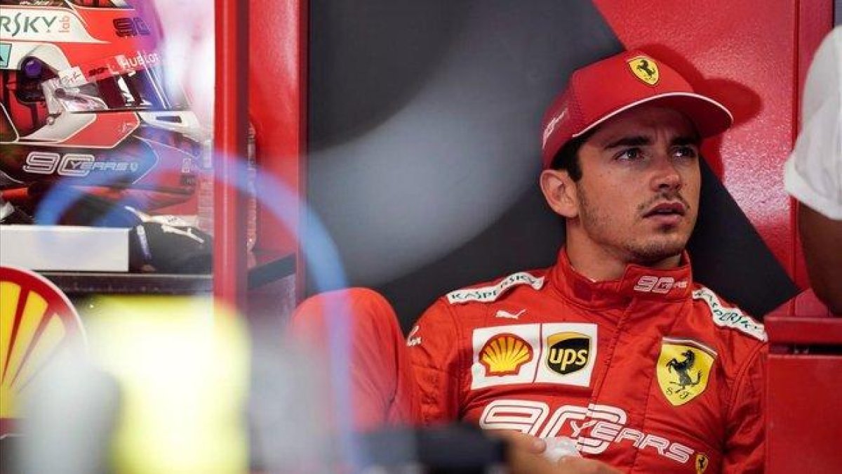 Charles Leclerc (Ferrari).-KENZO TRIBOUILLARD / AFP