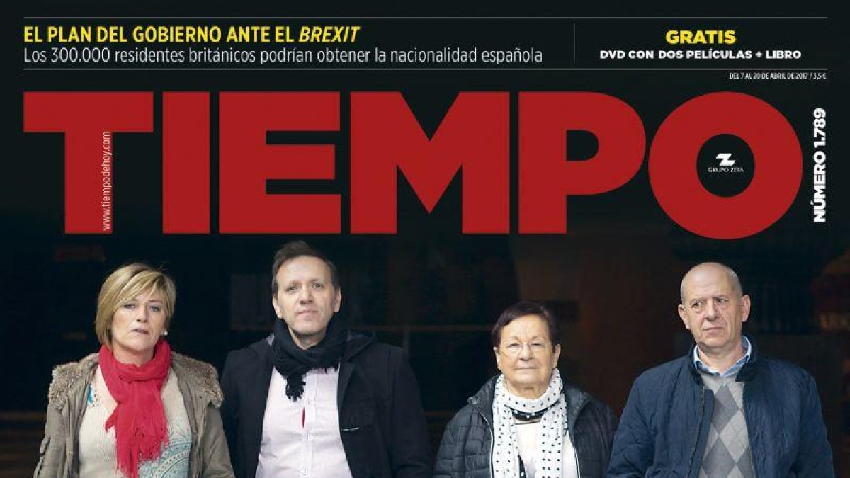 Portada de la revista TIEMPO.-