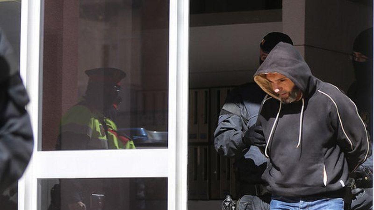 El presunto jefe de la célula yihadista, detenido este miércoles en Sabadell.-DANNY CAMINAL