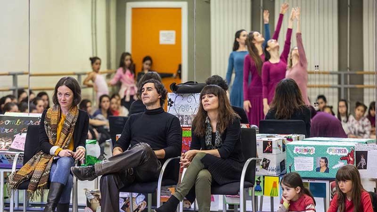 El bailarín Antonio Márquez asiste a una representación en la Escuela de Danza de Castilla y León.-SANTI OTERO