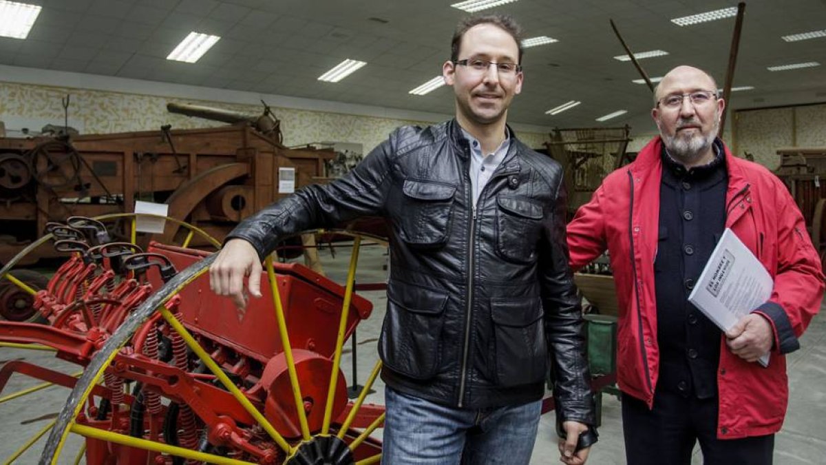 Germán y Carlos Alonso, promotores del Museo de Modúbar de la Emparedada (Mumo). ECB