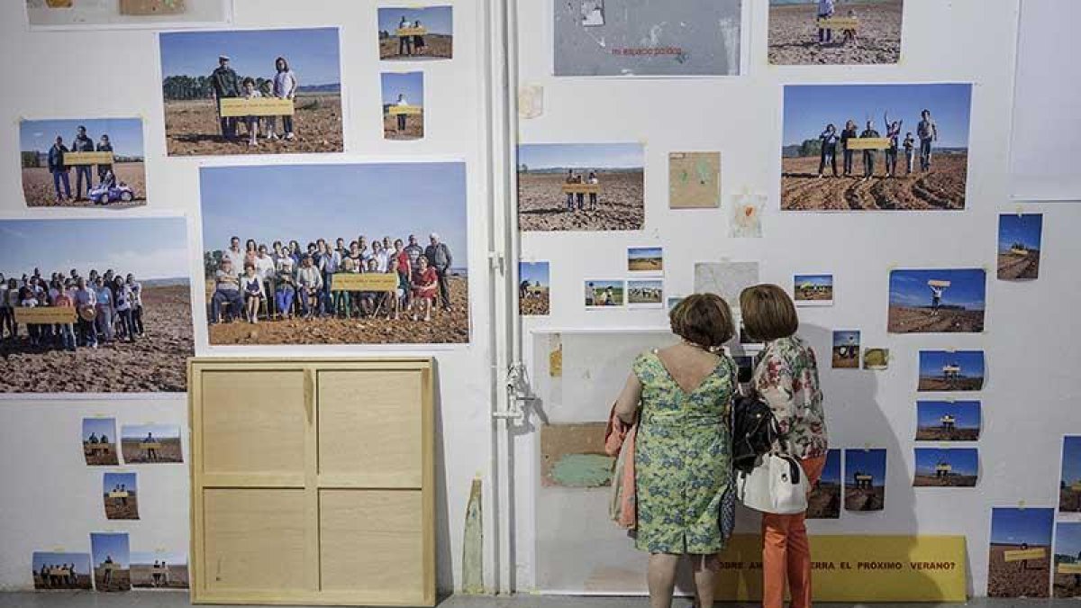 Las localidades burebanas de Poza de la Sal y Rojas son protagonistas de ‘¿Podré amar la tierra el próximo verano?’.-Santi Otero