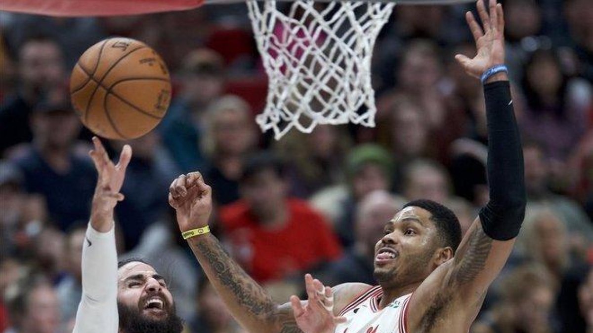 Ricky Rubio disputando un partido en una imagen de archivo.-CRAIG MITHCELLDYER/ AP