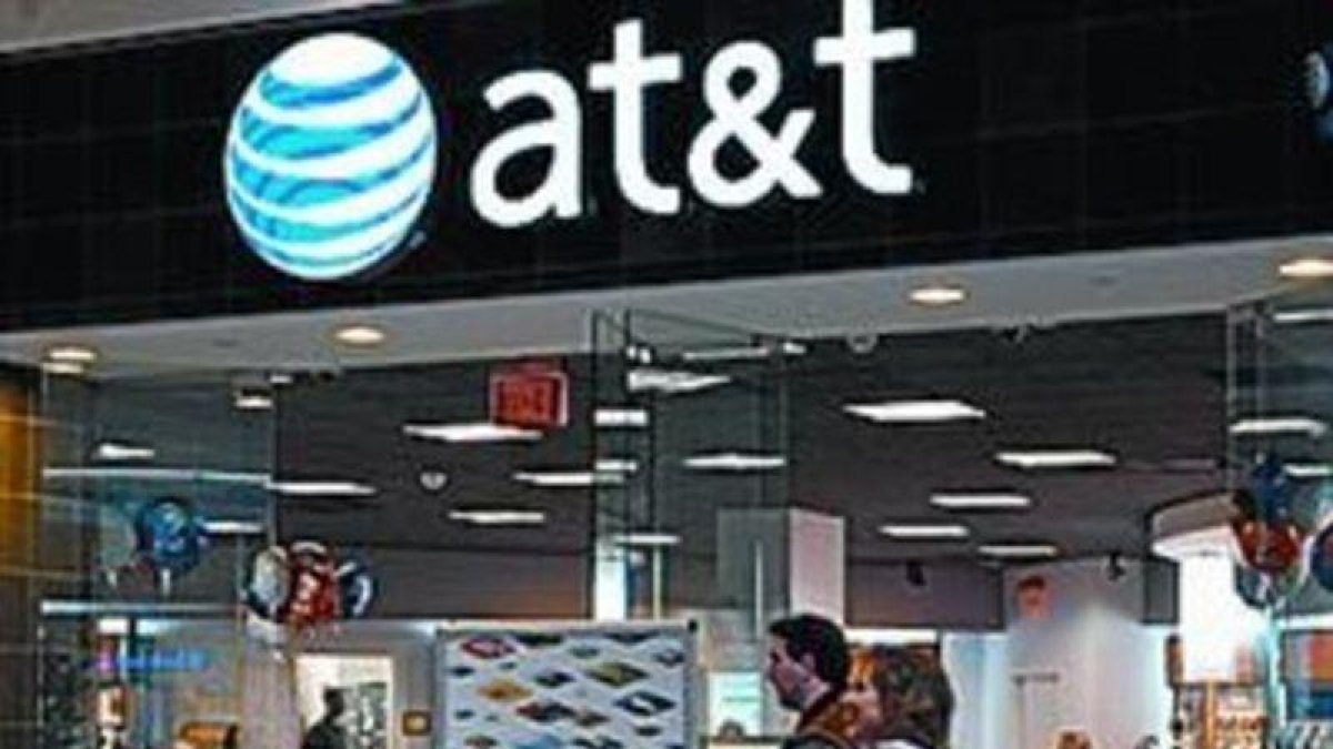 Una tienda de AT&T.-