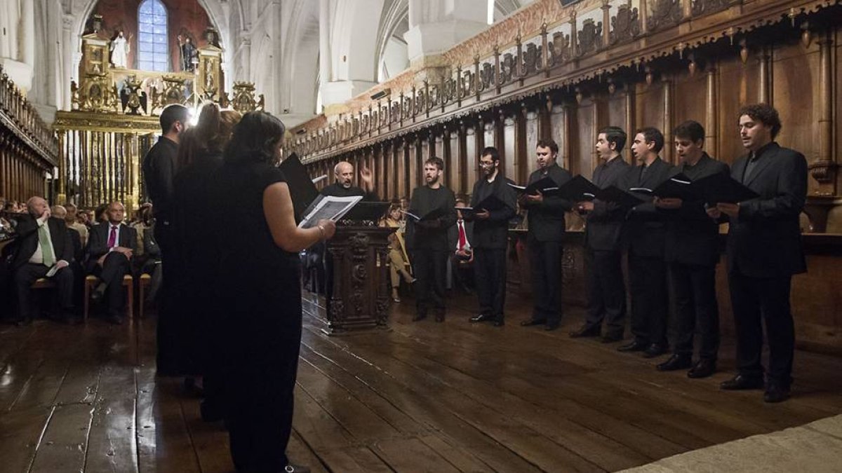 La música sonó anoche en directo en Las Huelgas y volverá a hacerlo hoy y mañana.-Santi Otero