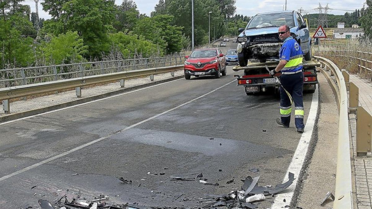Accidente de tráfico.-BRÁGIMO
