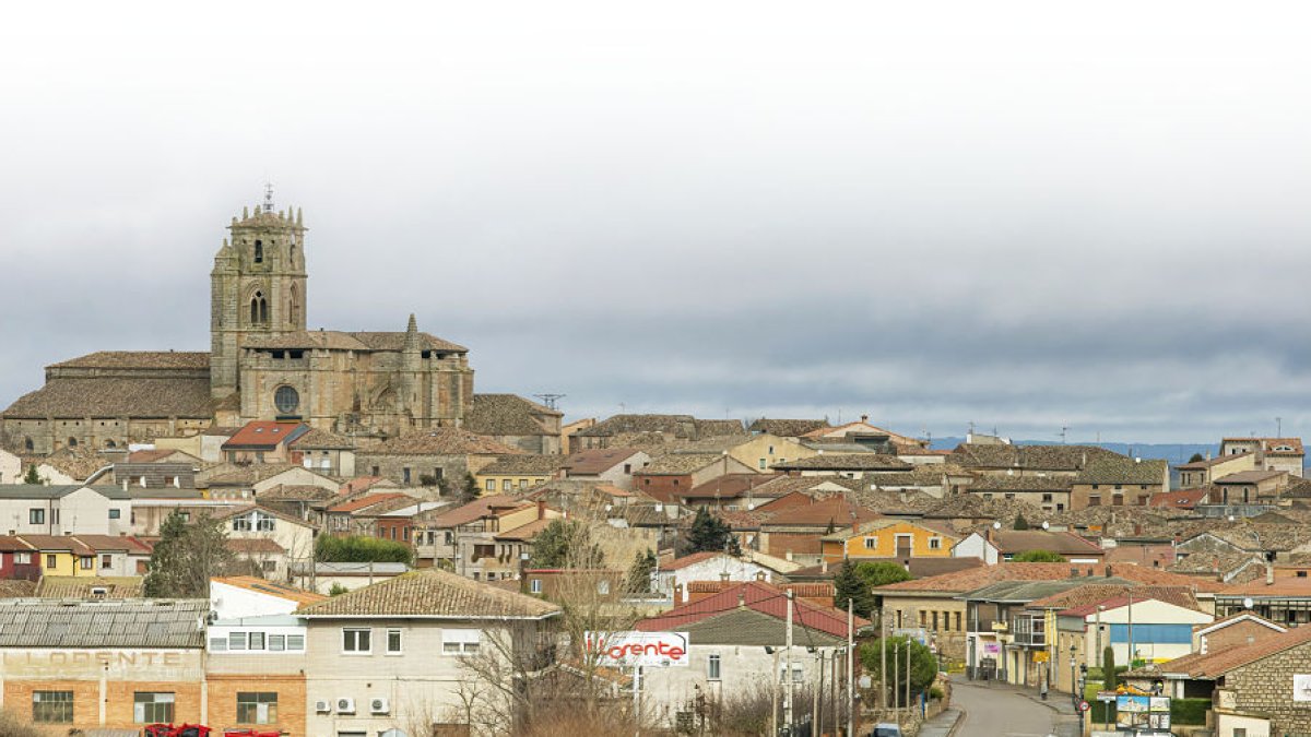 Vista general de Sasamón. R. G. O.