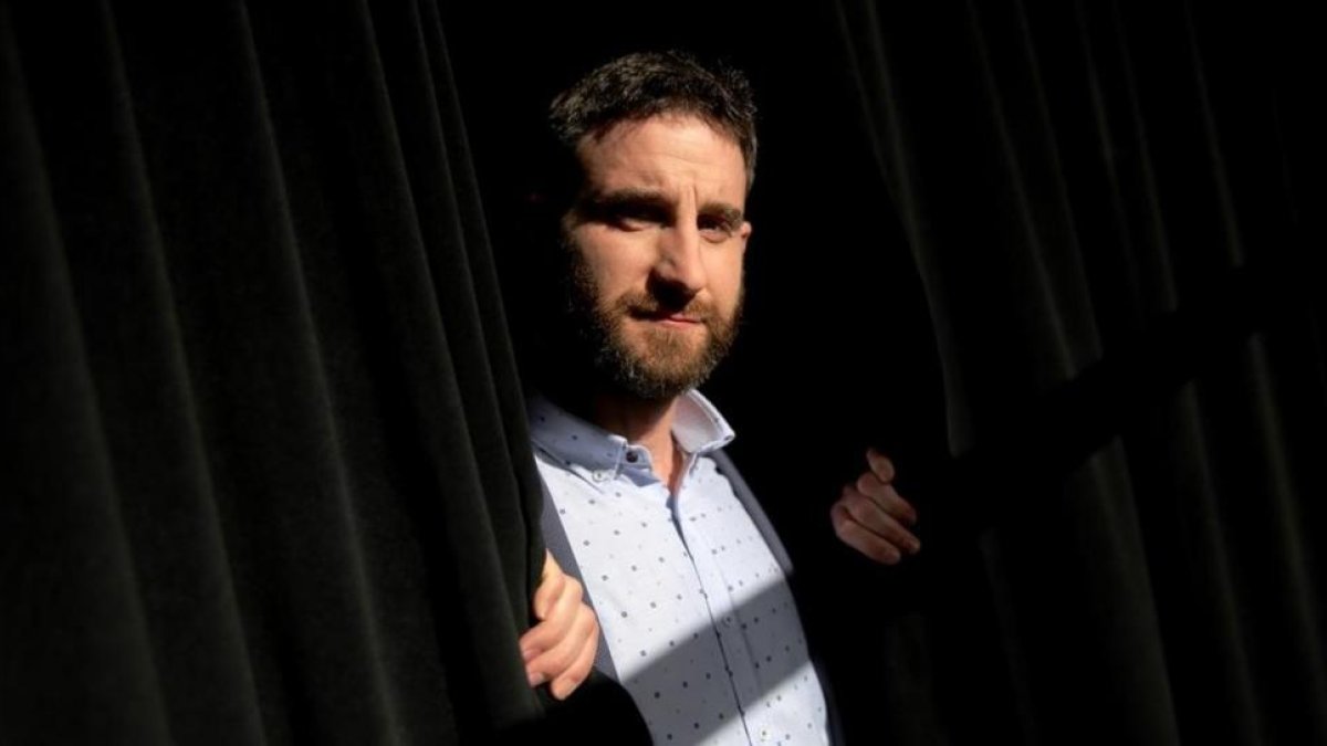 El actor Dani Rovira, en Madrid, durante la entrevista con EL PERIÓDICO.-JOSÉ LUIS ROCA