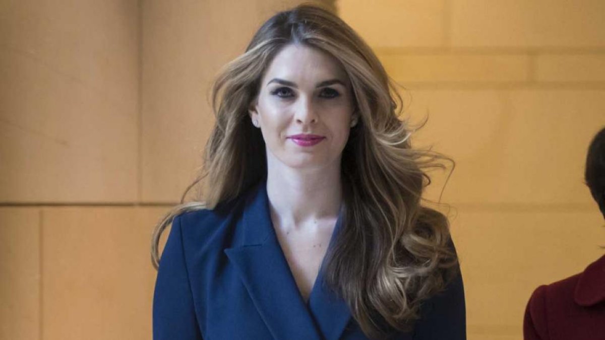 Hope Hicks, una ex-modelo de 29 años considerada la