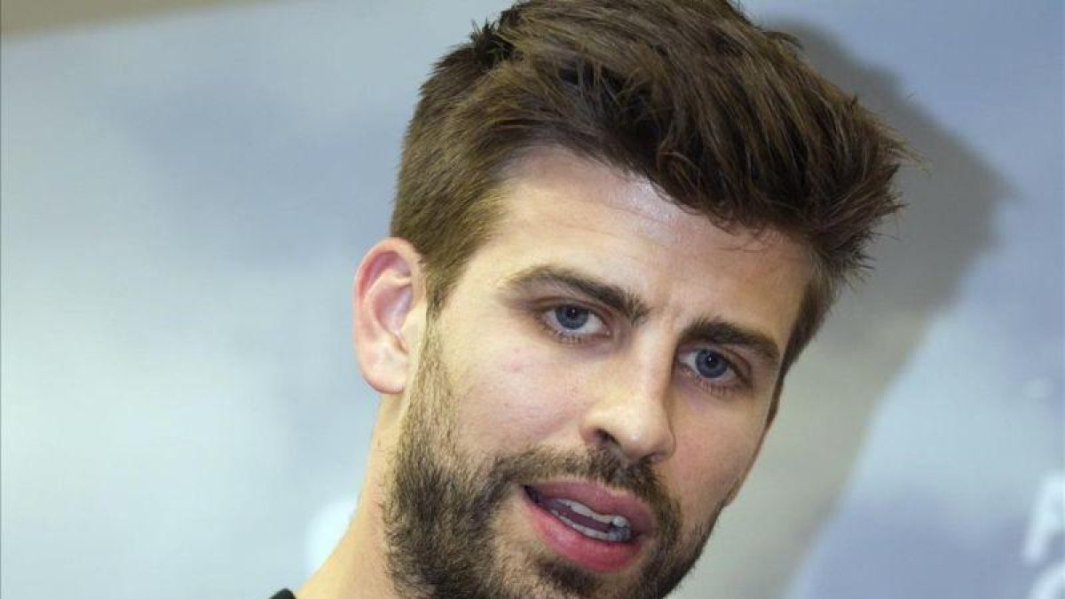 Gerard Piqué en un acto promocional.-EFE / MARTA PEREZ