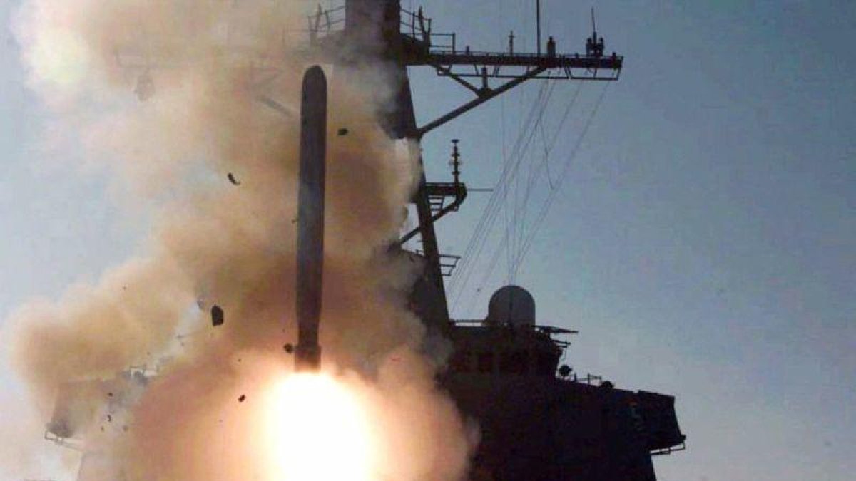 Misil Tomahawk.-AP
