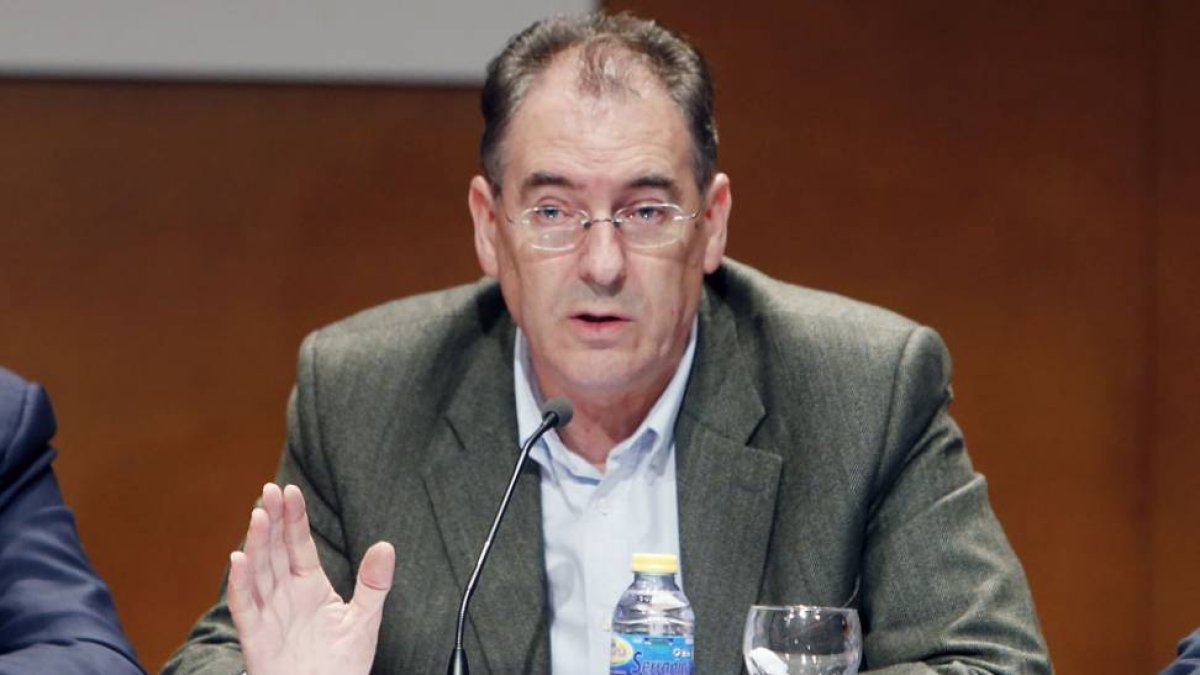 Miguel Ángel Benavente, presidente del CB Tizona.-RAÚL G. OCHOA