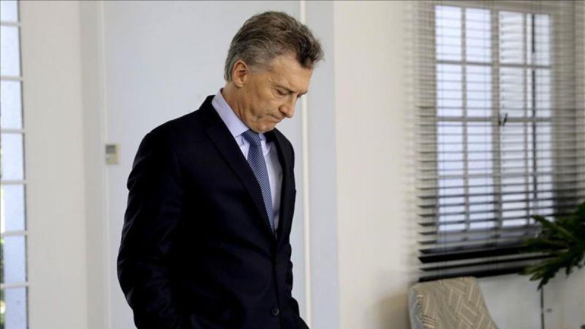 El presidente de Argentina, Mauricio Macri.-NATACHA PISARENKO (AFP)