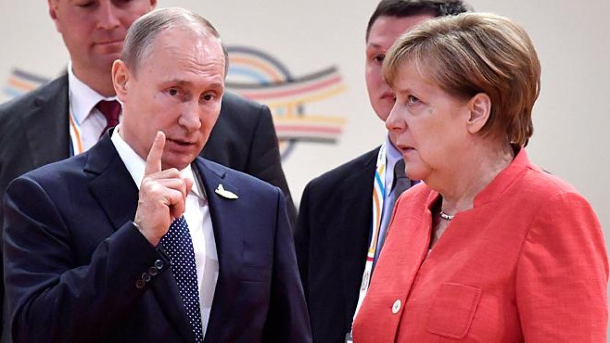 La reacción de Merkel ante Putin en la cumbre del G-20 en Hamburgo-
